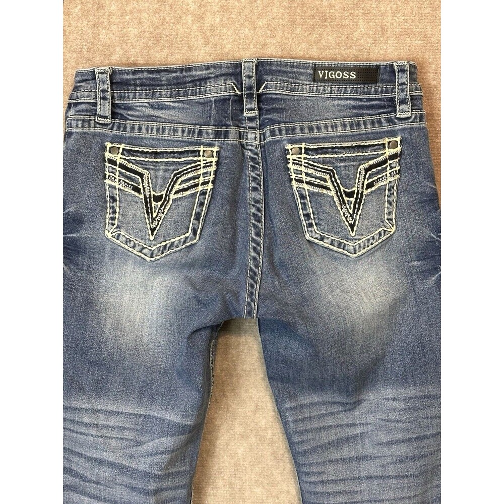Vigoss Capri Heritage Fit Jeans Sz 8 x 22 Stretch Off Duty Weekend Wear